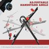 Gravity Inversion Table with Safety Belt Adjustable Hand Stand for Muscle Pain Relief, Red
