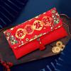 Traditional 2025 New Year Money Bag Cloth Red Pocket Cartoon Lucky Money Packet  Kids Gift