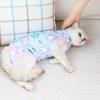 Pet Surgical Suit Gingerbread Man Pattern Anti-licking Skin-friendly Four-leg Cats Dogs Surgery Recovery Suit Pet Supplies