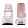 Converse All Star Move High Top Kids Canvas Shoes Light Pink Teenagers A08745C