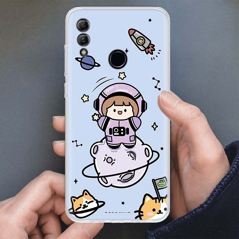 

Чехол для телефона INS Cartoon Kawaii Girls для Huawei Honor 10 Lite 9 8S 8A 8X 9X Pro P Smart Z Y5 Y6 Y7 Y9S 2019 50, мягкий силиконовый чехол Honor 9