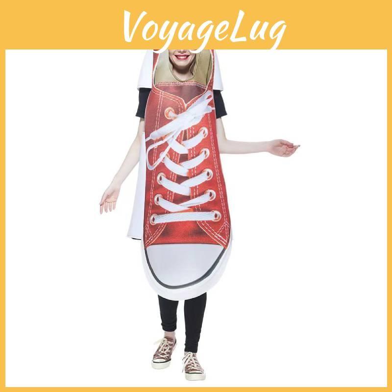 Shoe Canvas Cosplay Set Suitable For Halloween Party And Costumes Performance