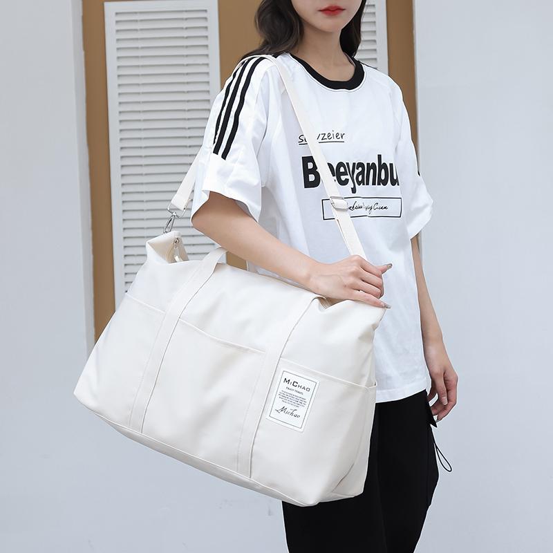 Travel Bag Large Capacity Portable Gym Bag Short-distance Travel Luggage Bag Men's Travel Storage Bodybuilding Bag