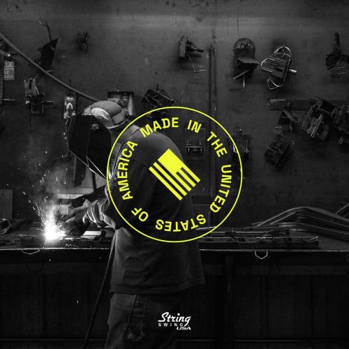 String Swing CC01K Wall-Mounted Guitar Hanger, Hardwood Construction, Anti-Slip, Damage-Resistant, for Acoustic and Electric Guitars