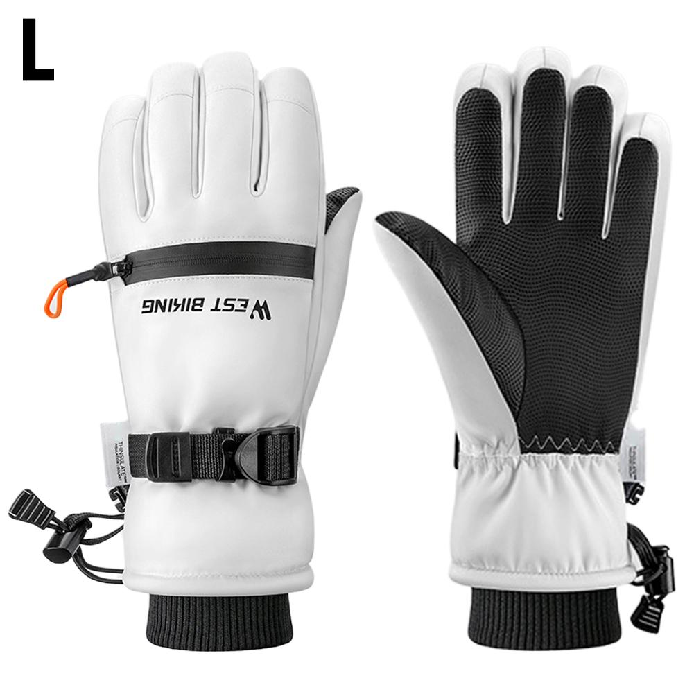 New Winter Outdoor Waterproof Pocket Warm Men's and Women's Gloves Cycling Gloves Non Slip Skiing Gloves Ski Board Accessories