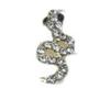 Shiny Rhinestone Snake-Shaped 3D Nail Art Accessories