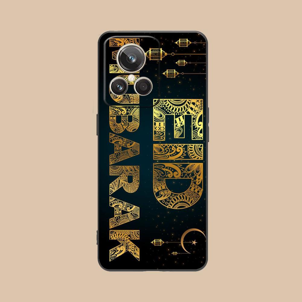 Eid Mubarak Mobile Phone Case for Realme GT 8 Neo Pro C75 73 71 C67 65 C55 53 C35 31 C20 15 Colorful Printing Cover Cover Luxury