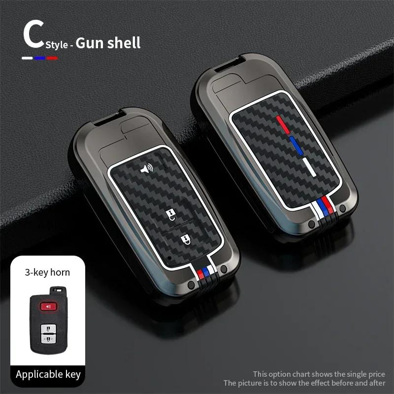2 3 4 Buttons Car Key Case Cover For Toyota Camry Corolla RAV4 Highlander Avalon 2015 - 2017 Control Protector Shell Holder