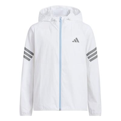 Striped Zip-Up Hooded Sports Jacket Long Sleeve Kids Jackets KG5976