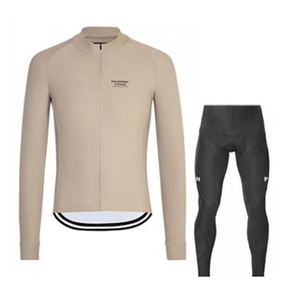 Autumn and Winter Long-sleeved Cycling Shirt Mountain Road Cycling Suit Strap Set 2026 Autumn Breathable Cycling Suit Set
