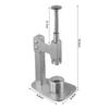 Sleek and Functional Manual Olive Pitter Built to Last in Your Kitchen