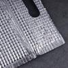 5Pcs Aluminum Foil Insulated Thermal Bags for School Lunch Takeout Camping Grocery Shopping Picnic