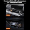 Multifunctional Car Vacuum Cleaner Featuring Removable Battery For Emergency Use High Suction And Easy Type C Charging