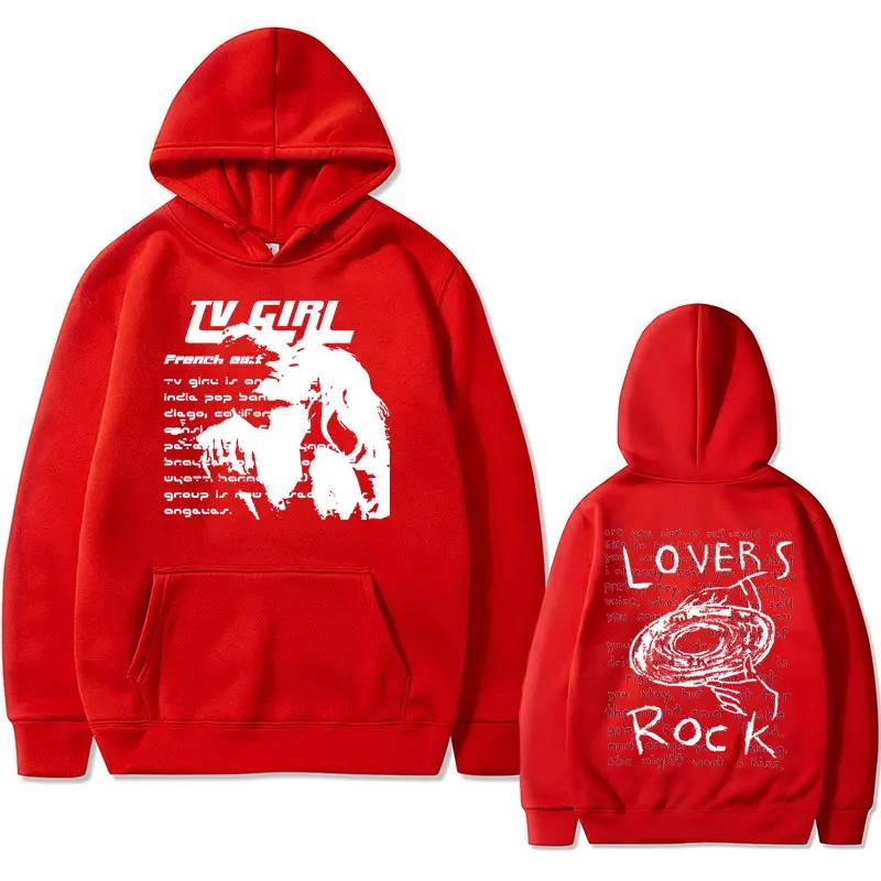 Girl Lovers Rock Song Print Hoodie French Exit Album Poster Merch Hoodies Tops Men Women Fashion Vintage Oversized Sweatshirt