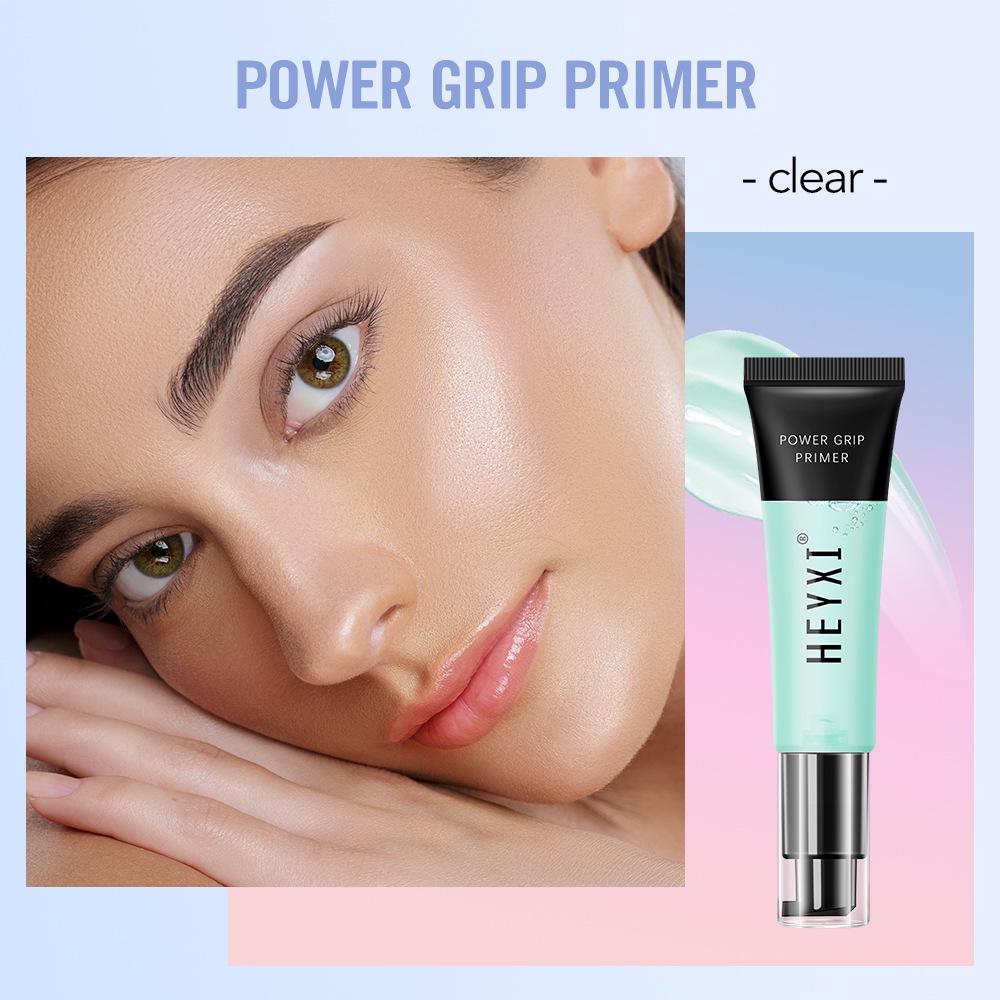 HEYXI Han Yuanxi Makeup Primer: Moisturizing, Concealing, and Pore-Minimizing.