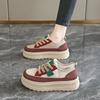 Scarpe in rete platform scarpe da ginnastica traspiranti 22 estive per studenti sottili vuote con rialzo scarpe sportive casual