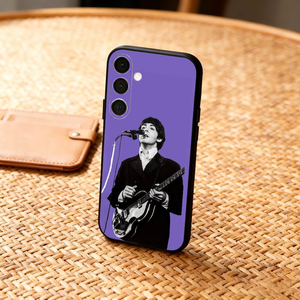 Singer P-Paul M-McCartney Phone Case For Samsung  A73,72,71,A52,51,40,41,A22,A32,31,A13, Soft Black Shell