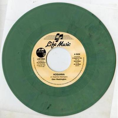 7inch Record GLEN WASHINGTON - Hosanna (Coloured Vinyl) / Dub LM159B Jah Life 2012 UK Reggae, Ska & Dub