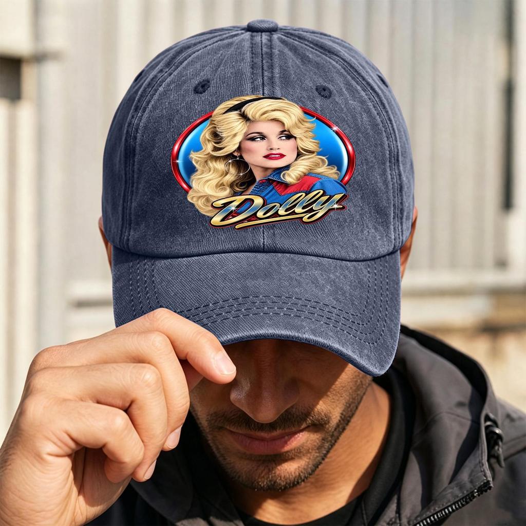 Unisex Retro Baseball with Fashion Print for Men and Women Everyday Wear