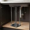 Undermount Sink Support Bracket HeavyDuty Adjustable Legs Drill Installation Telescopic