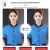 QIANYIYANG Summer Short Sleeve Cleaning Uniform