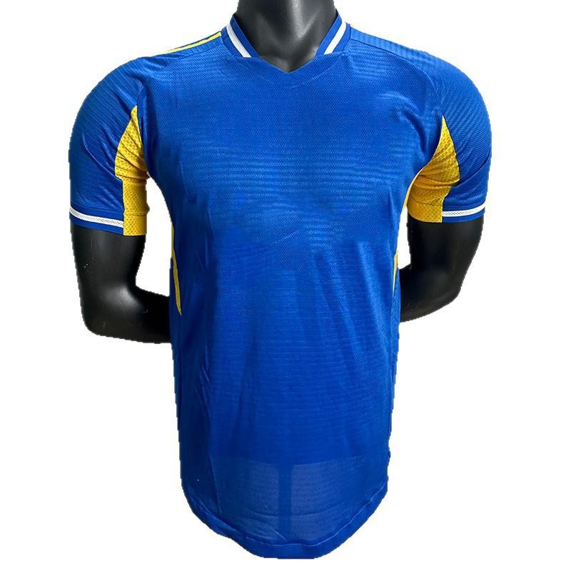 Mens Short Sleeve Football Jersey Away Matches - Leeds United Style Bamboo Fiber S To XXL