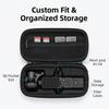Portable Protective Storage Bag for DJI Osmo Pocket 4/3 EVA Hard Carrying Case with Hand Strap for DJI Pocket 3 Protective Bag