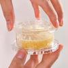 1/2Pcs Manual Handheld Garlic Press Transparent Durable Garlic Crusher Plastic Garlic Churning Tool Kitchen Gadgets Accessories
