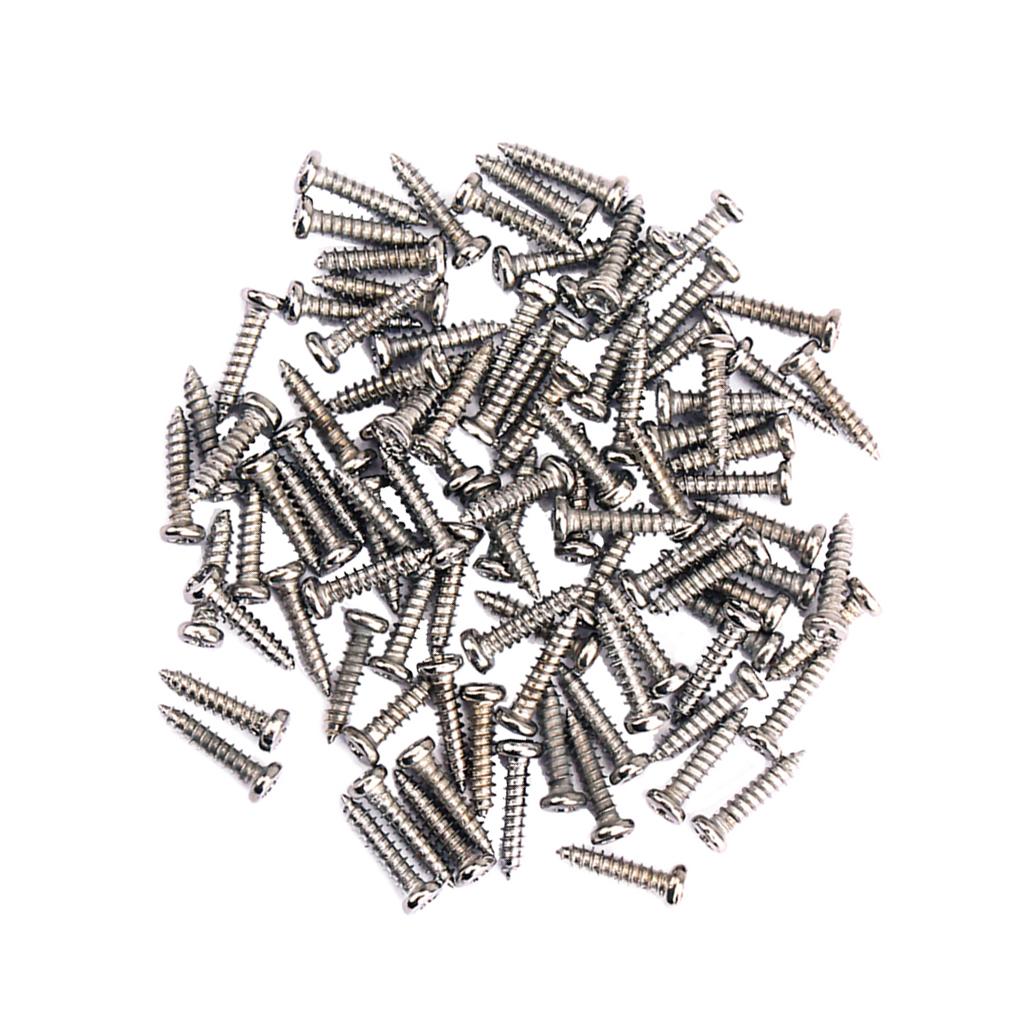 200Pieces Tuning Peg Mounting Screws for Guitar