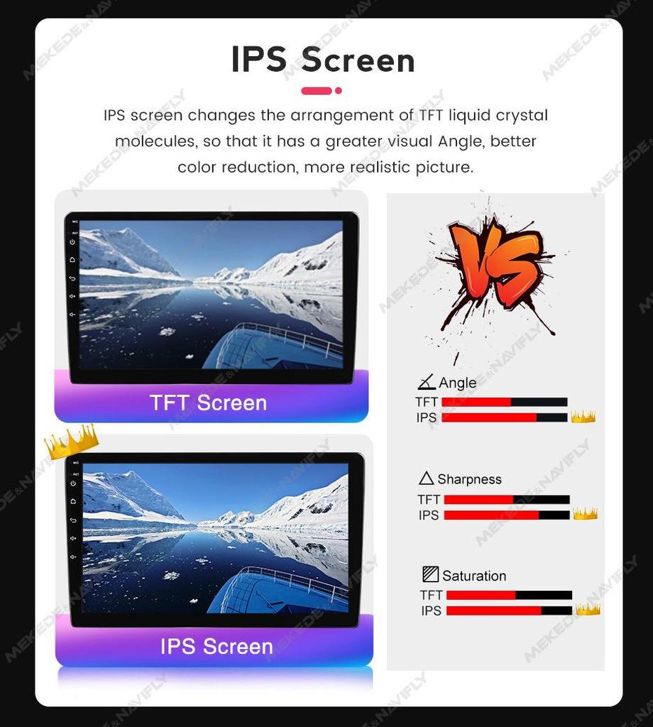 Mitsubishi Pajero V73 Central Control GPS Navigator with Wireless CarPlay