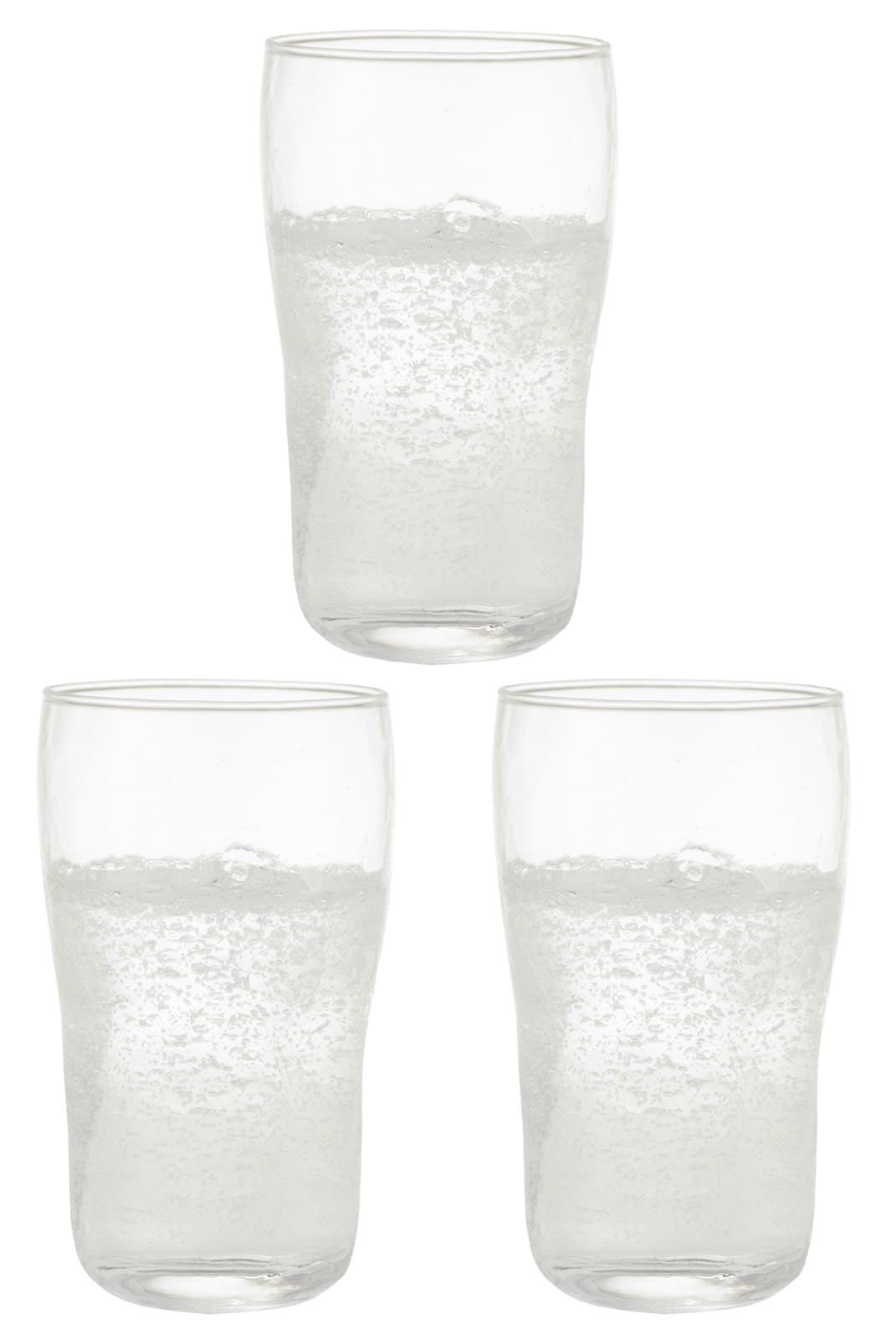 

Toyo Sasaki Glass Tall Cool and Smooth Set of Made in Dishwasher Glass Beer Highball Sour Commercial Glass, Tumbler, 465ml, 3, Japan, Safe, Cup,