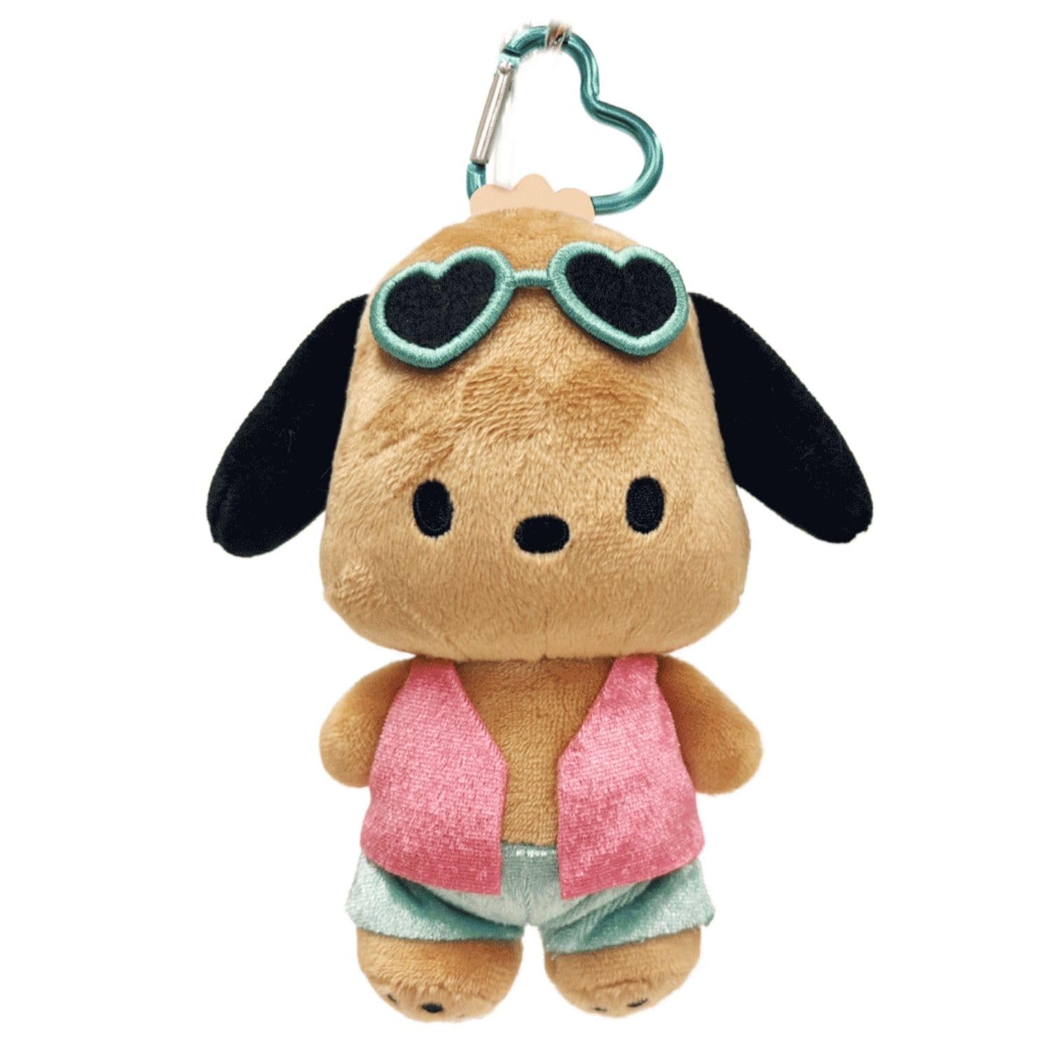 

Yasuda Tsusho Персонажи Sanrio Серия Маскот для загара Косметичка Почакко, Прибл.. W10xD8xH15см PC Загар Талисман Сумочка