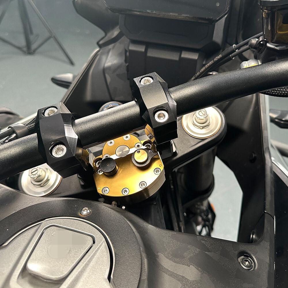Adjustable Steering Stabilizer Gold for CFMoto 450MT 800MT IBEX
