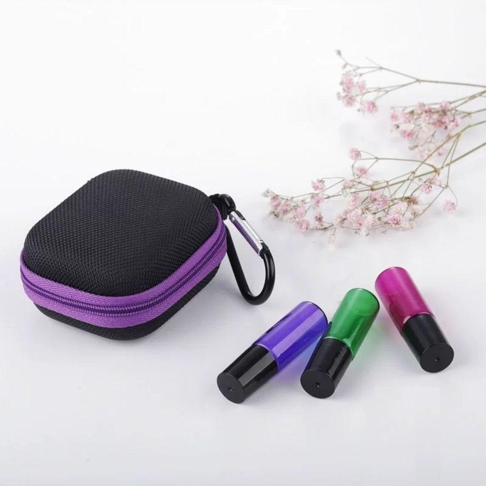 1-5ML Bottles Essential Oil Storage Box Hard Shell Essential Oil Carrying Case  Travel