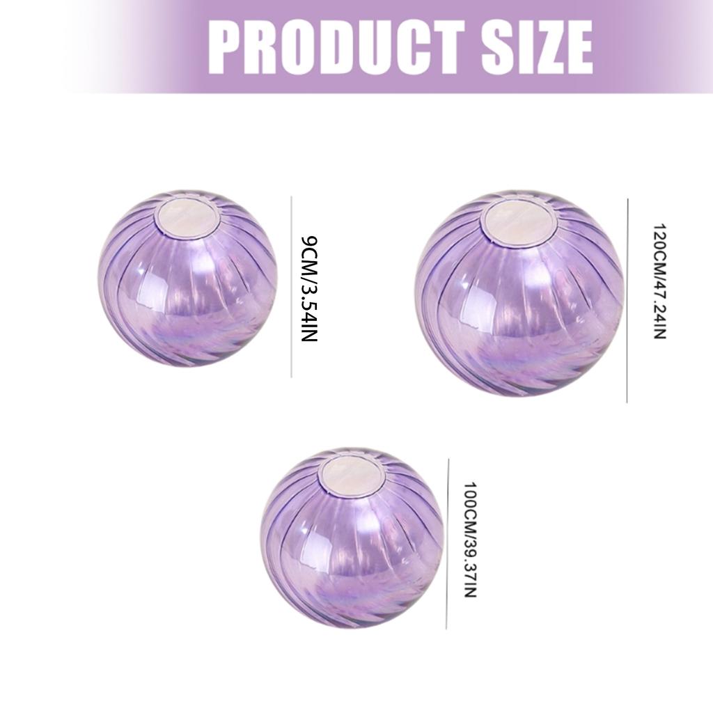 Multipurpose Clear Glass Ball Vases Small Hydroponic Pot Planter for Unique Terrariums Jar and Propagation Stations Display