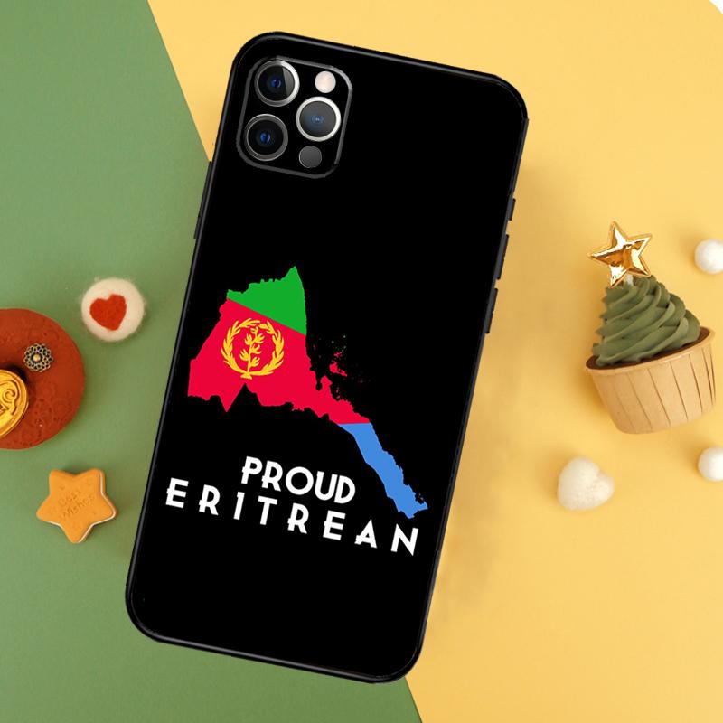 Eritrean Flag Phone Case For iPhone 17 16 16E 15 14 12 11 13 Pro Max 12 13 Mini 17Air Shockproof Cover