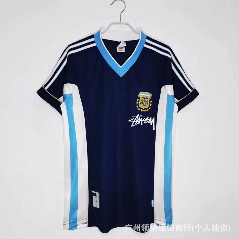 Vintage Jersey Italy Germany Argentina Portugal England Small Signature Football S