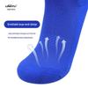 Non-Slip Breathable Football Socks - Solid Color, Sweat-Wicking, Adult Long Sports Socks