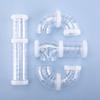 5.5cm Diam Hamster Toy Maze Transparent Hamster Coop External Pipelines  Hamster Accessories