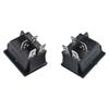 Replacement 2pcs 4Pin Rocker Switches KCD4 30A 250V 35A 125V For Numatic Vacuum Cleaner Electrical Control Switches
