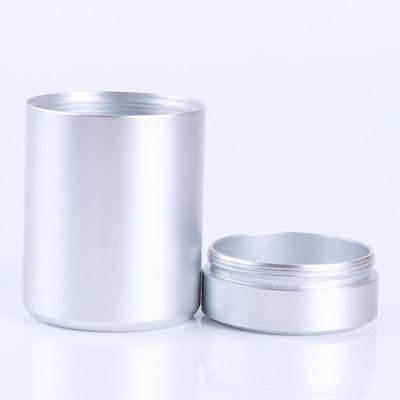 Tarro de Almacenamiento de Hierbas de Aluminio Hermético a Prueba de Olores Contenedor de Té de Acero Inoxidable Caja