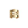 Sleek Multi-layer Geometric Openwork Bracelet for Women - Elegant High-end Fashion Jewelry