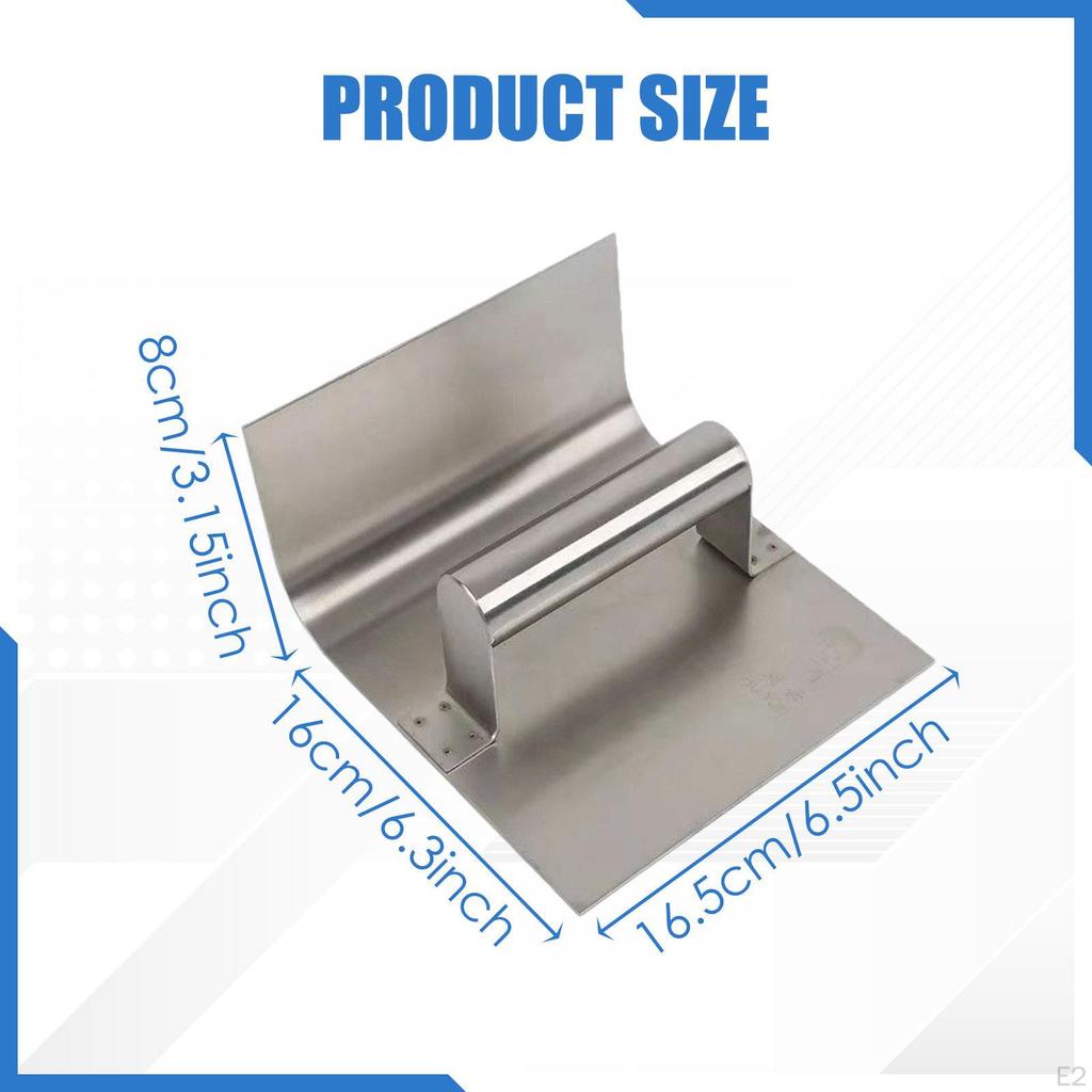 Trockenbau Eckwerkzeug Bordstein Kelle Mehrzweck Professionell Edelstahl Robust DIY Beton