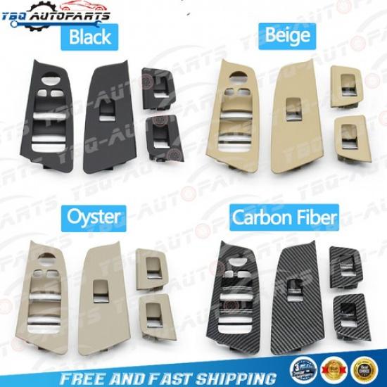 Türfenster-Aufknopfabdeckung Schalterpanel für BMW 5er G30 G31 F90 2017-22