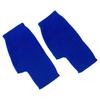Wool Knitted Gloves Velvet Plush Mittens Lovely Half Finger Gloves  Students