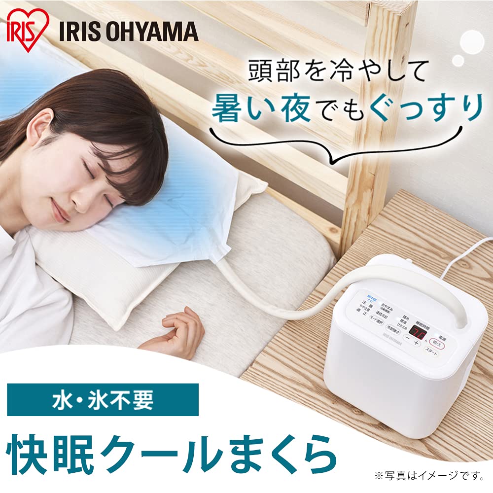 Iris Ohyama Cool Sleep Pillow, White, SCP-450