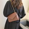 Tasche Damen neue einfache Design trendige Mode Kette Schulter Umhängetasche lässig kleine quadratische Tasche