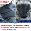SHINKXMT Motorcycle Fuel Tank Pad Kit, Gas Tank Rubber Protector Pad for Kawasaki Ninja ZX4RR (2023-2024), Knee Grip Traction Pads