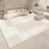 Minimalism Style Carpet Living Room Decoration Fluffy Soft Rugs for Bedroom Abstract Large Plush Rug Home Thickened Floor Mat