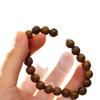 Exquisite Carved Agarwood Chinese Knot Cultural Bead Bracelet for Women